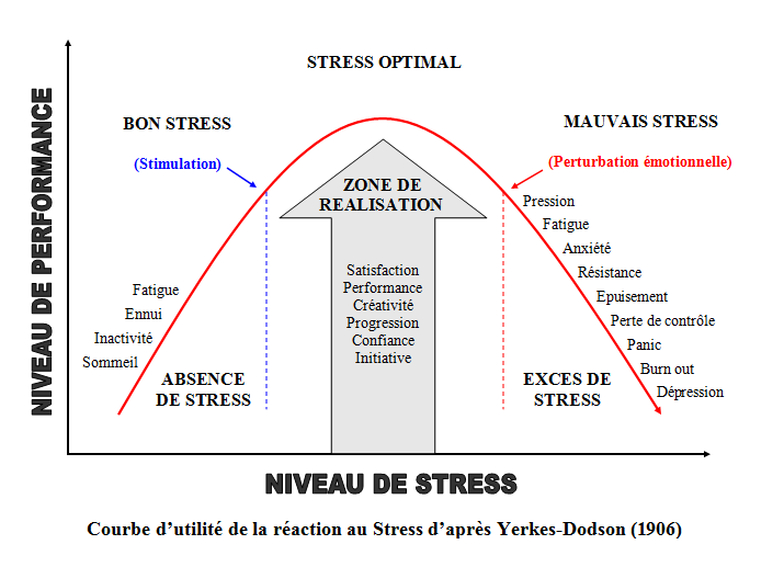 Importance du niveau de stress